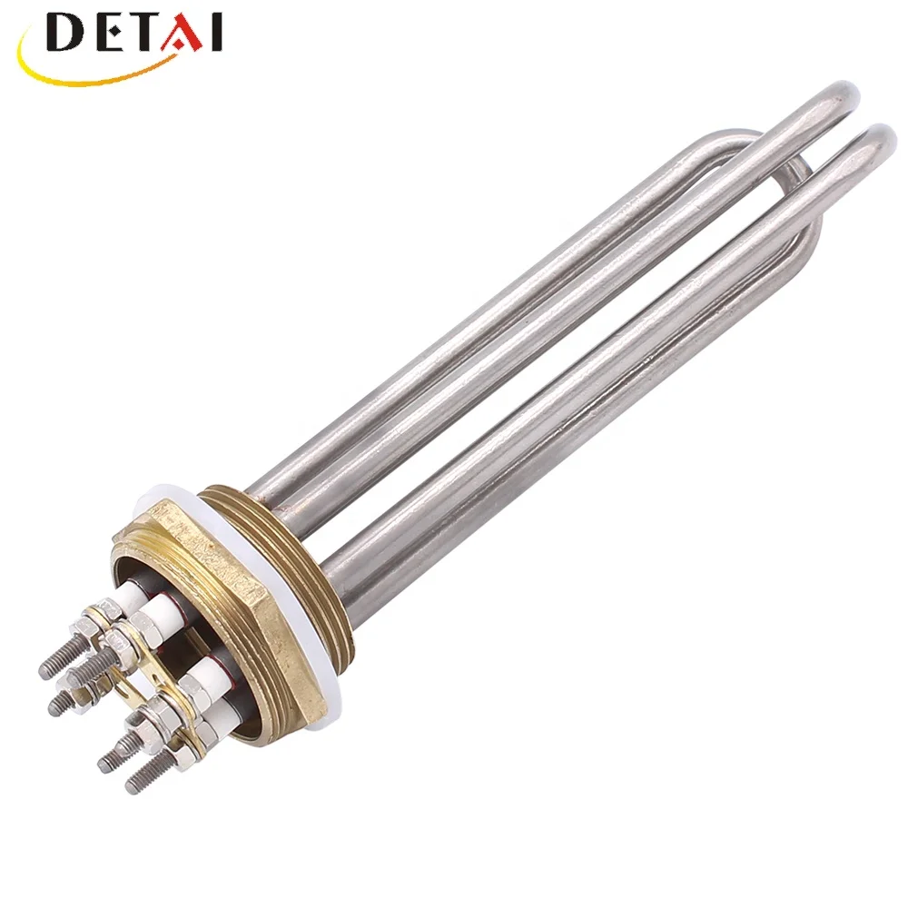 Standard 220V 3KW Geyser Elements With 40mm Thread electric heater element immersion heating element ready for ship