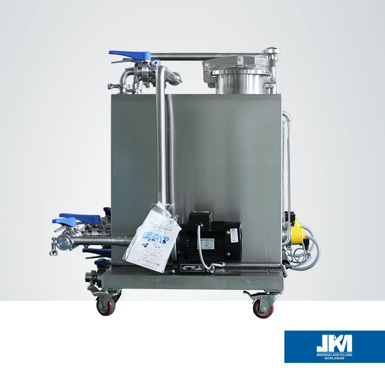 CIP cleaning tank brewery system