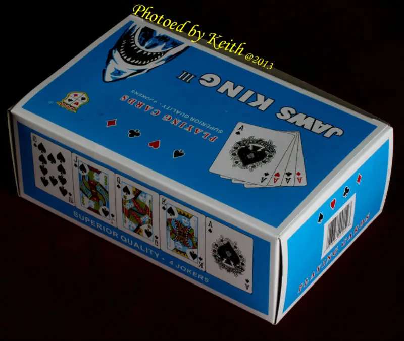 South east Asia promotional Jaw King Indonesia Playing Cards