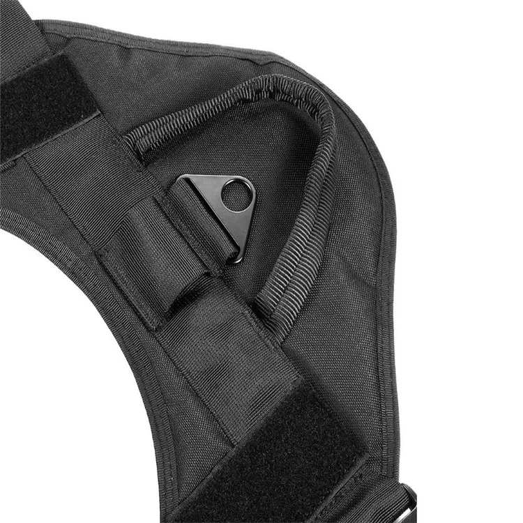 High quality custom dog backpack military training harness