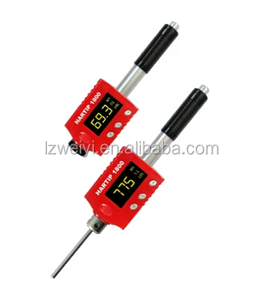 Portable leeb metal Hardness Tester HARTIP 1800 DL with 2 in 1 probe, durometer