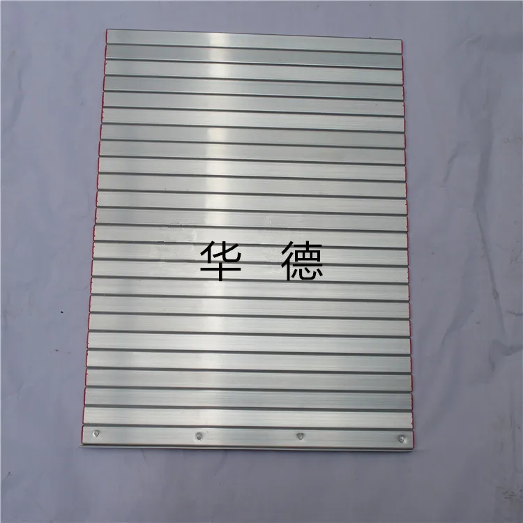 flexible rolling curtain shield guard shield aluminum bellows cover