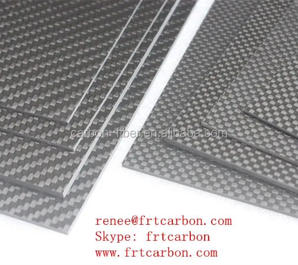perfect flatness carbon fiber laminated sheet plate 600X1000mm