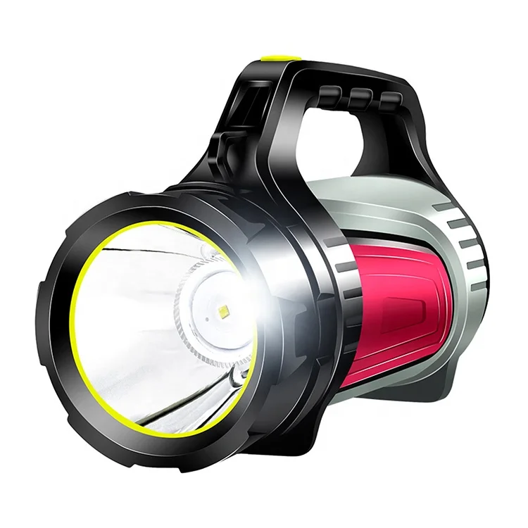 New Outdoor powerful marine searchlight led handheld spotlight searchlight for hunting with USB rechargeable warning emergency