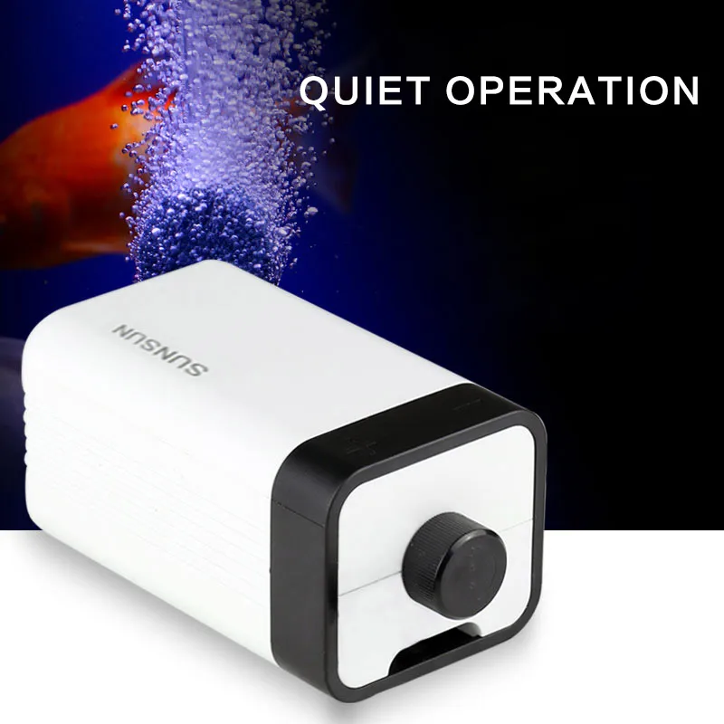 SUNSUN CT Series Water Pump Small Capacity Aquariums Accessories Silent Portable Mini Oxygen Air Pump for Fish Tank