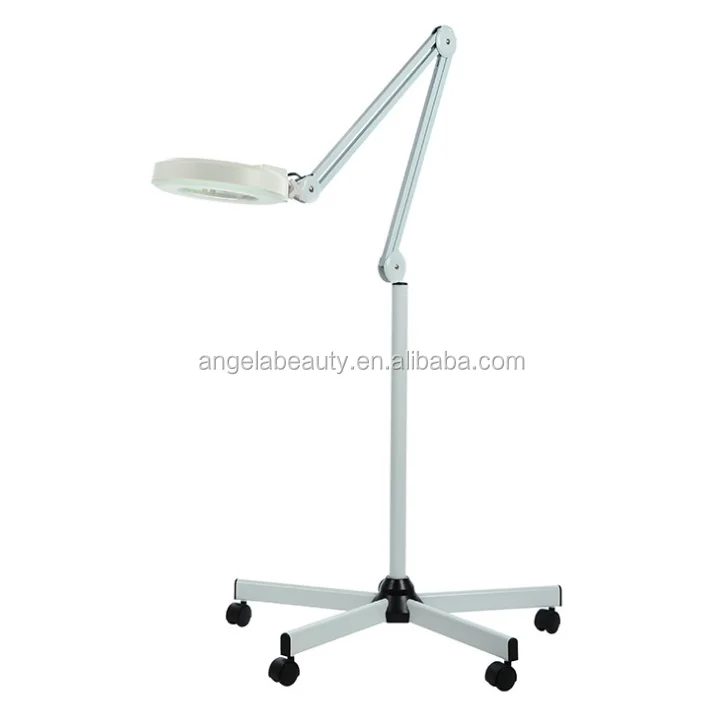 A1021 Hottest floor standing beauty salon use magnifying glasses for eyelash extensions