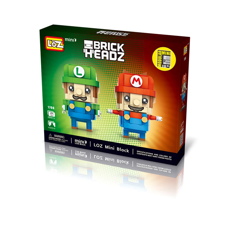 Loz 384pcs 2018 children online store building block toy