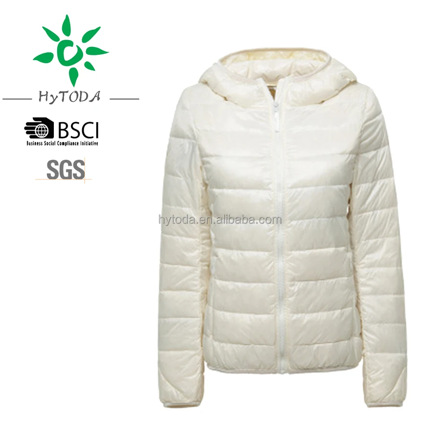 
Polyester filling hoodies lightweighted down jacket 