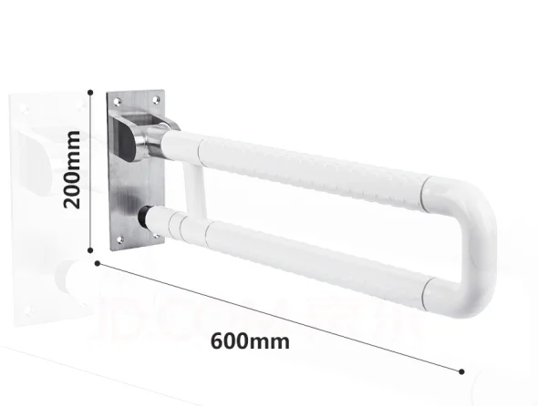 Регулируемый/складной пластиковый держатель для унитаза для инвалидов