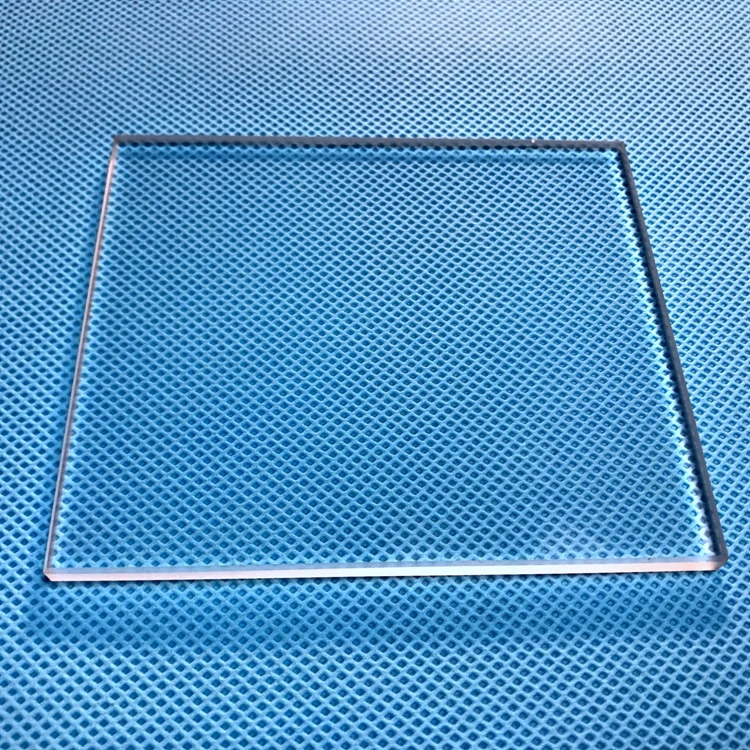 
High Purity Polished Quartz Crystal Sheet 