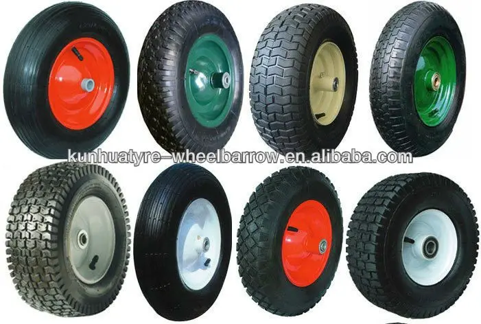wheelbarrow wheel 4.80/4.00-8 2PR/4PR 12mm hub diameter