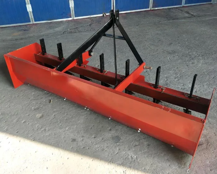 Farm machinery tractor mounted land leveller