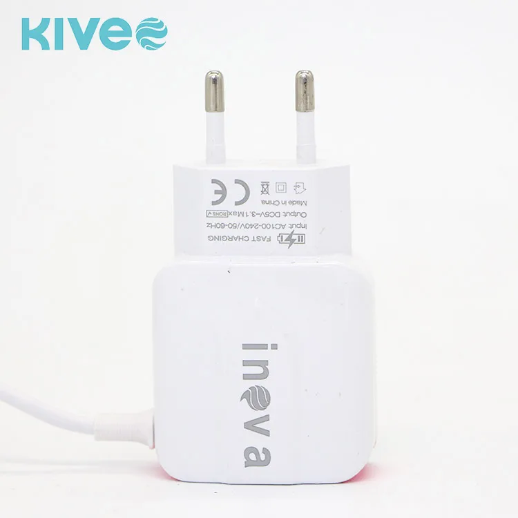 Высокое качество 2 порта Dual USB порт Сотовый телефон Уолл зарядное устройство для АС ЕС Великобритании США Plug
