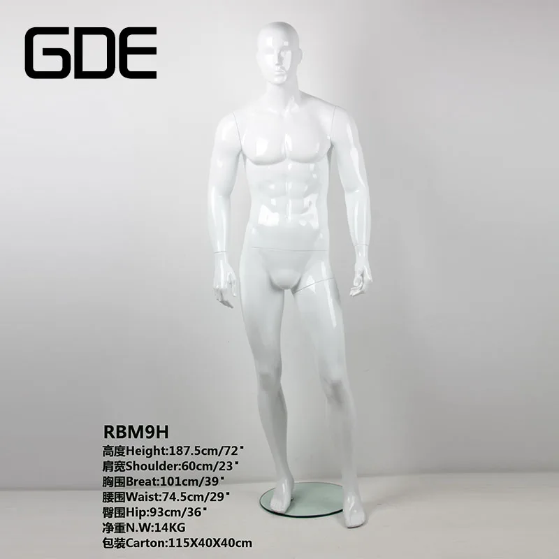 high quality fiberglass male mannequin doll full body for sale