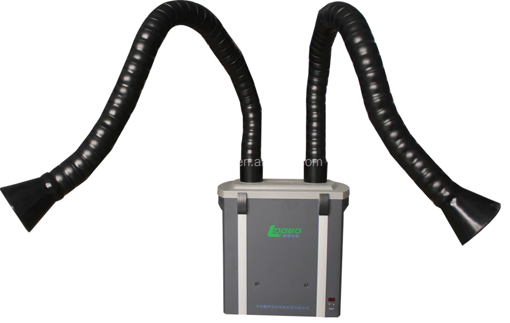 Mini size laser smoke suction filter/solder smoke suction unit/laser fume extractor