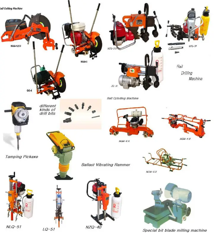 Attractive Price New Type Electric rail track Internal combustion drilling