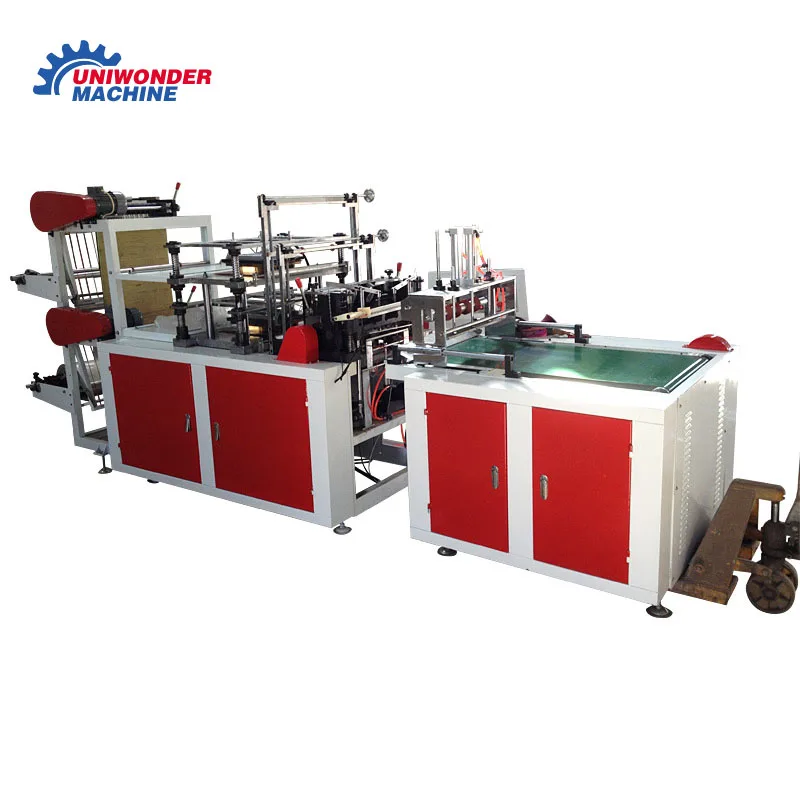 
UW-WG500II одноразовые высокое качество PE пластиковые двойные слои Перчаточная вязальная машина 