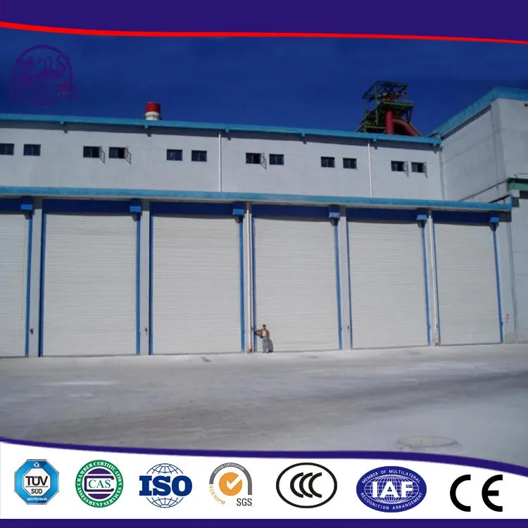 
Warehouse Industrial Automatic Aluminum Alloy Metal Rapid Shutter Rolling Door 