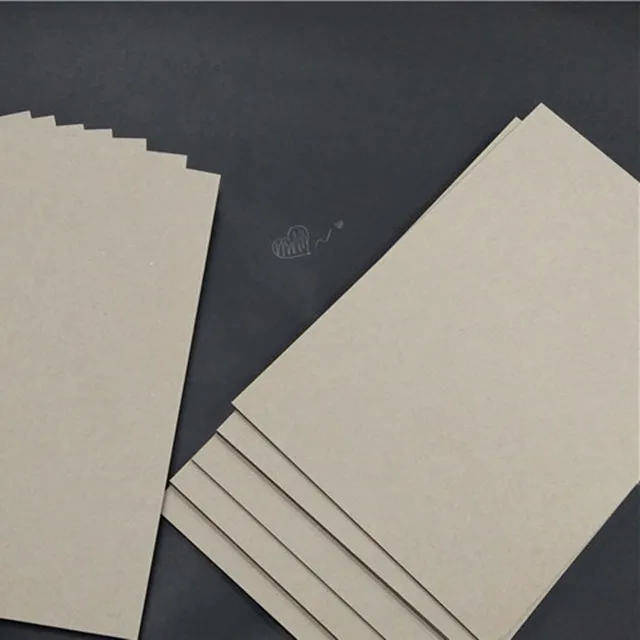 
grey board 3.0mm 4.0mm two side binding board gray board for paper boxes 