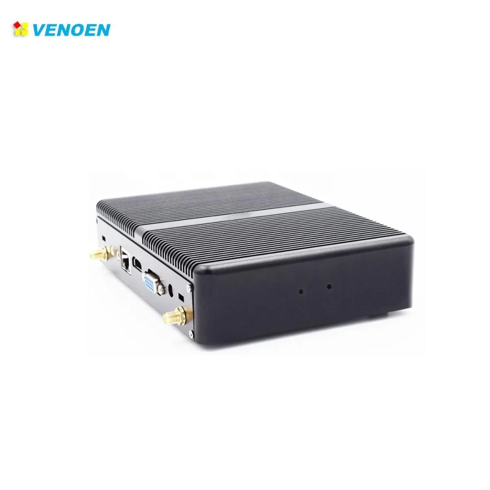 low power cost gaming i7 5550U barebone fanless mini computer pc i7 4k  portable win10 with battery for tv streaming