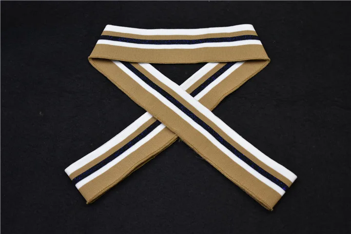 Polyester 1*1  5cm Knitting rib boat