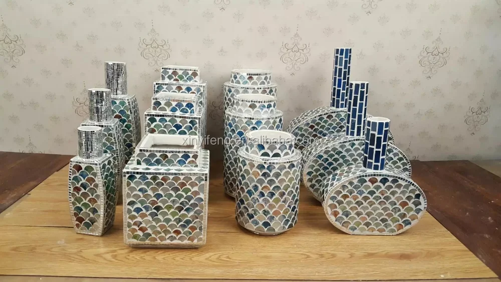 FRP Cylindrical Table Top Vase Cooncise Resin Decoration Flower Receptacle Ornament