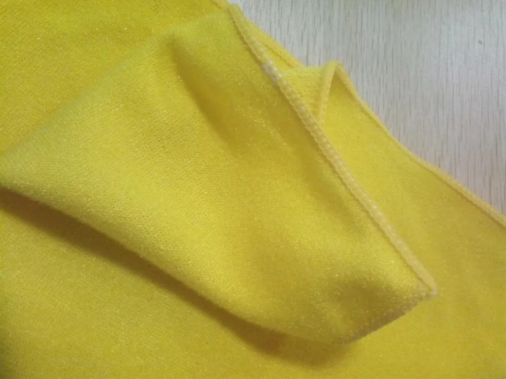 microfiber kitchen PP silk fabric non stick oil cleaning towel 30*40
