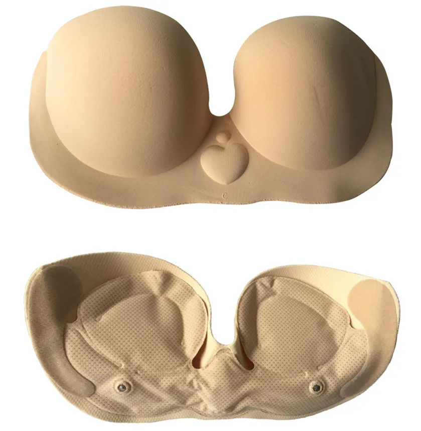 Tot sales Party Invisible air women pad bra With Inflatable Air Pump Cups Bra