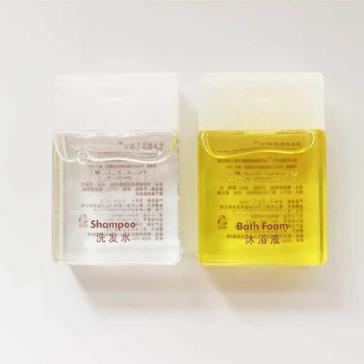 
Eco-friendly Disposable Hotel Supplies shampoo shower gel 