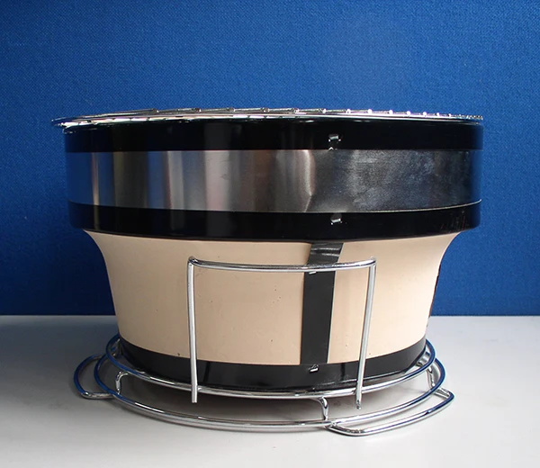 Безопасная и экологичная керамическая духовка, портативный гриль для барбекю