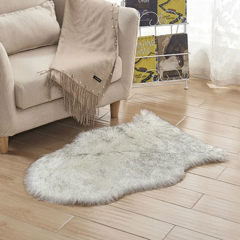 wholesale hot selling on high quality  faux  fur area  rugs