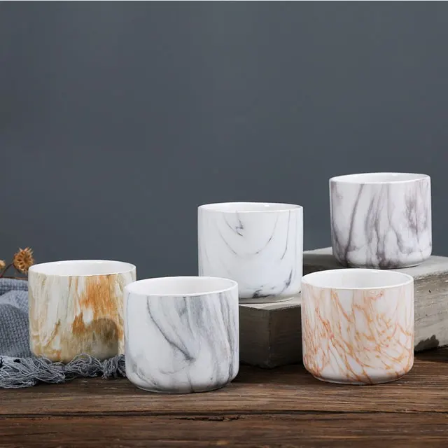 Рождественская декоративная дешевая пустая керамическая банка для свечей