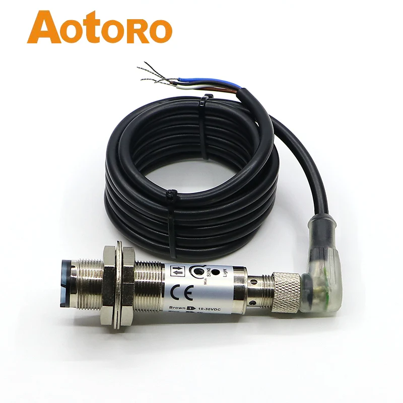 M18 NPN ERC18M-DS30C1 3 провода Диффузный фотоэлектрический датчик цена