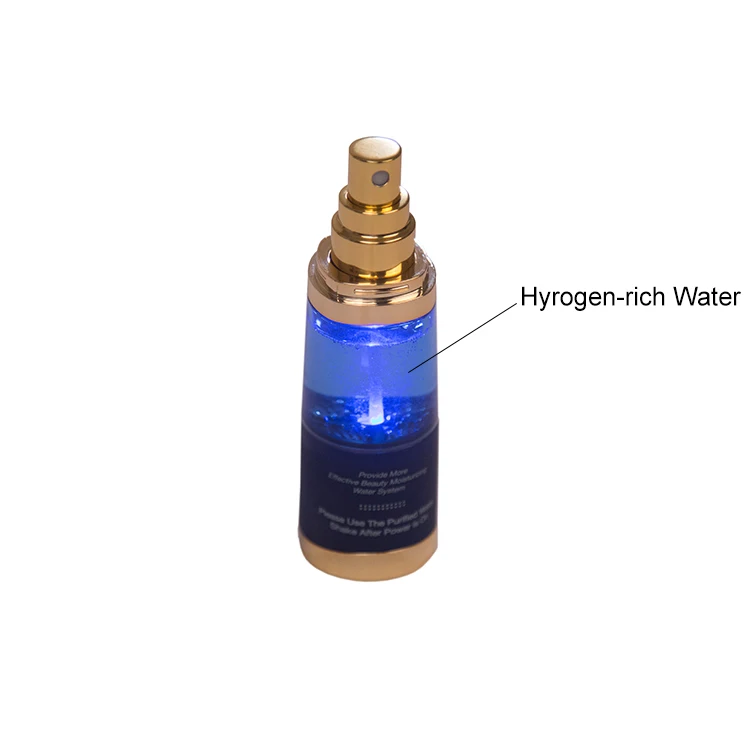 Rechargeable Hydrogen-rich water nano mist beauty facial sprayer