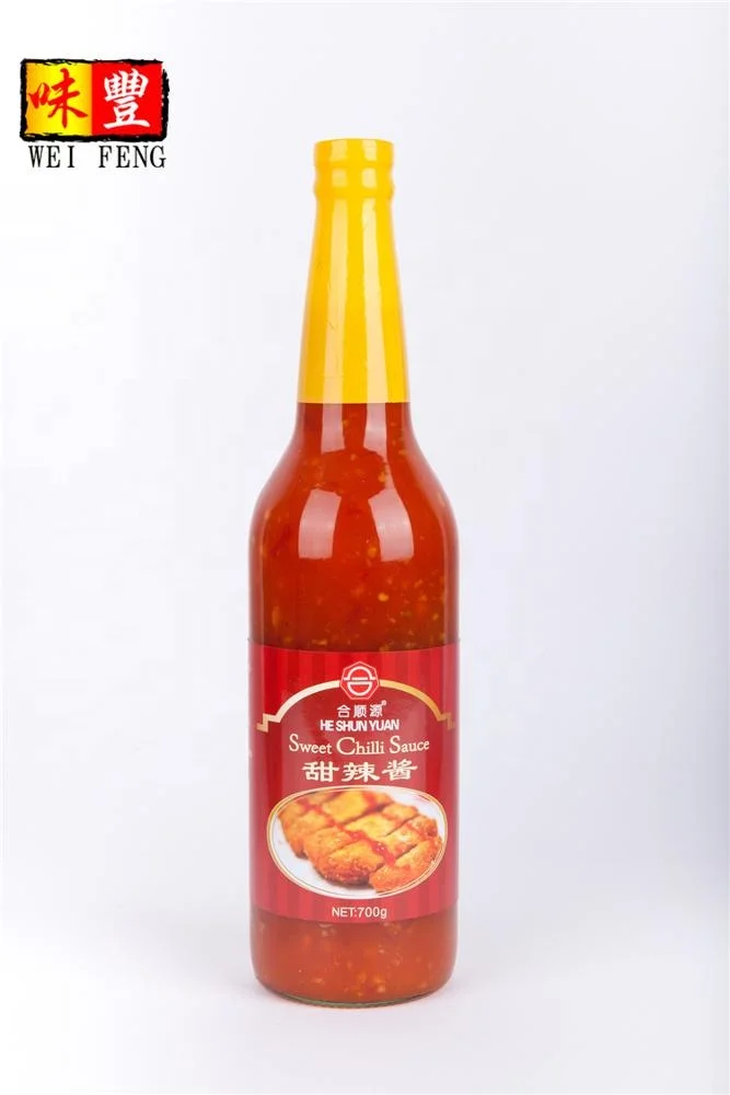 Chinese brand OEM packing in glass bottle or sachet natural hot thai red chilli paste bright sweet chili sauce