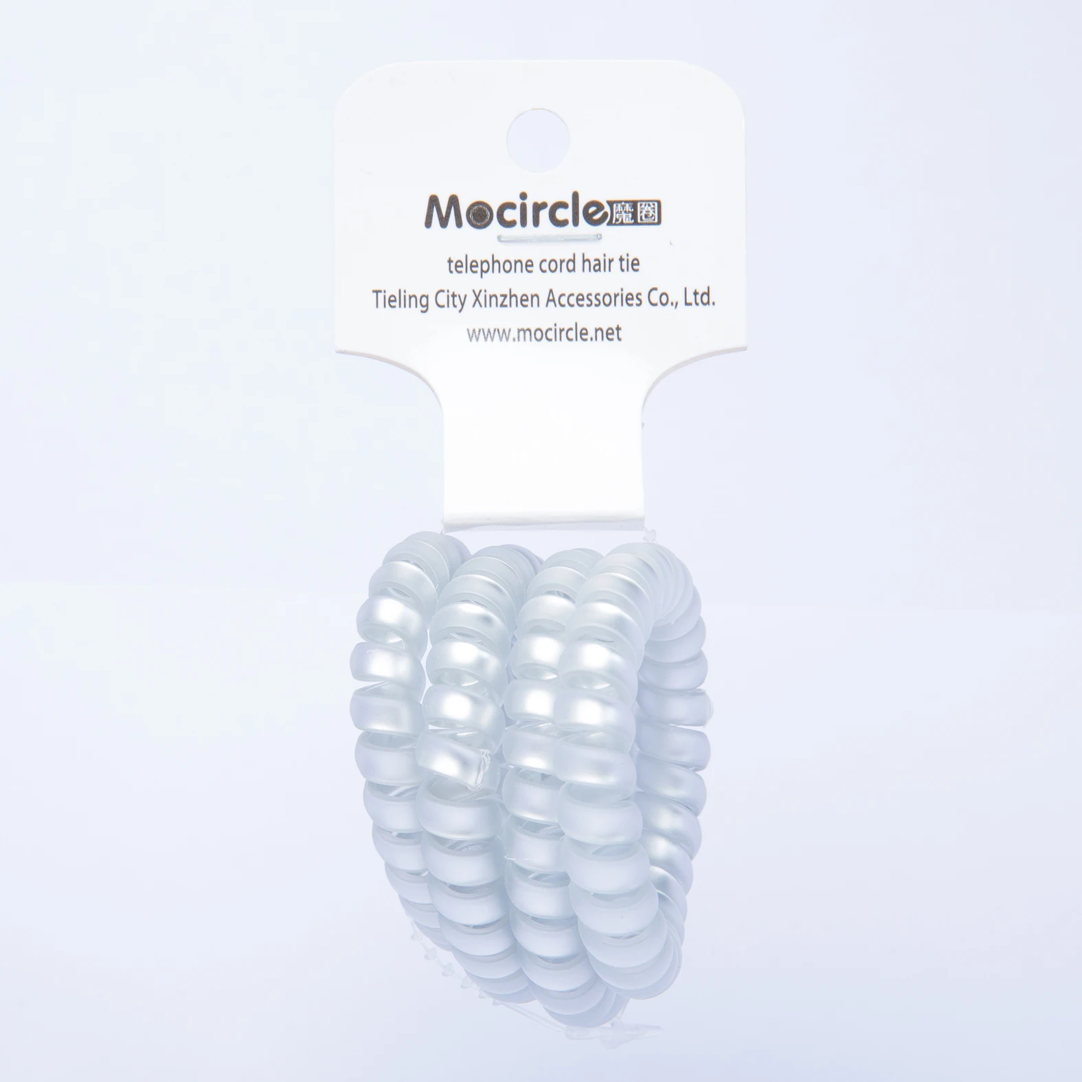 High Quality glitter Plastic Hair Bands Baby Girls Ponytail Stretchy Elastic Bobbles Band