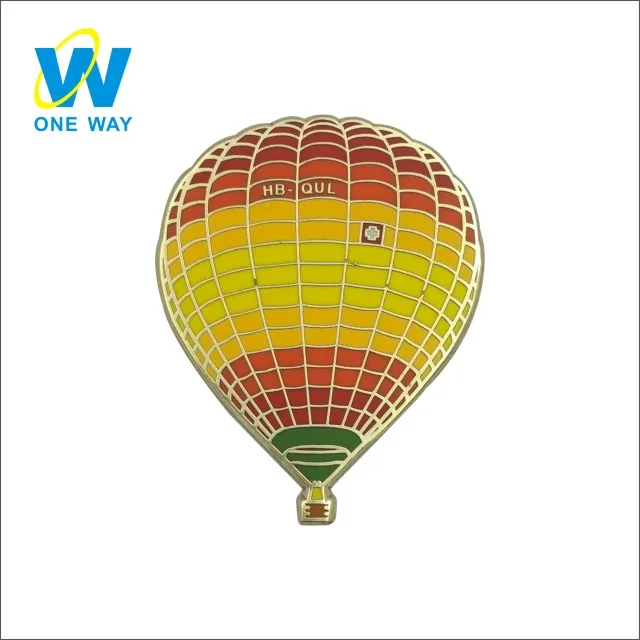 
Wholesale Custom Metal Silver Hard Enamel Round Souvenir Lapel Pin 