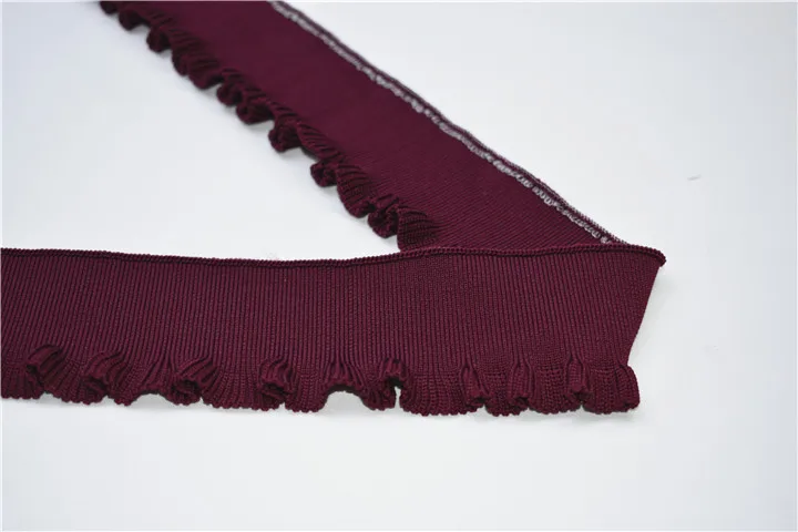 Polyester 1*1  5.5cm Knitting Ribbing Band