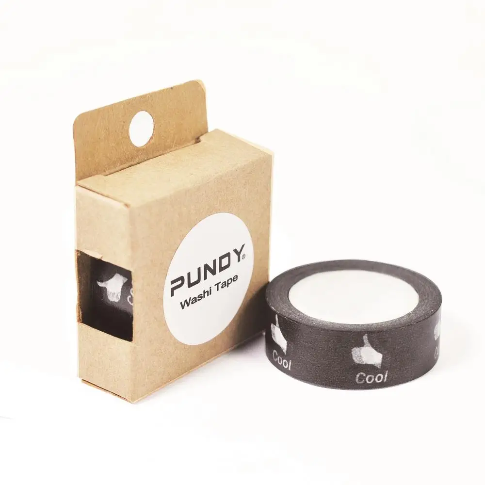 Best quality waterproof single side washi tape for stationery