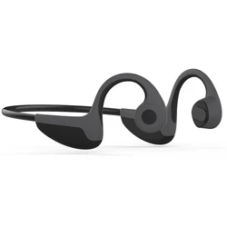 Y-12 Single Wireless earhook earphone bone conduction headphones No Ear Plugs Headset with Microphone