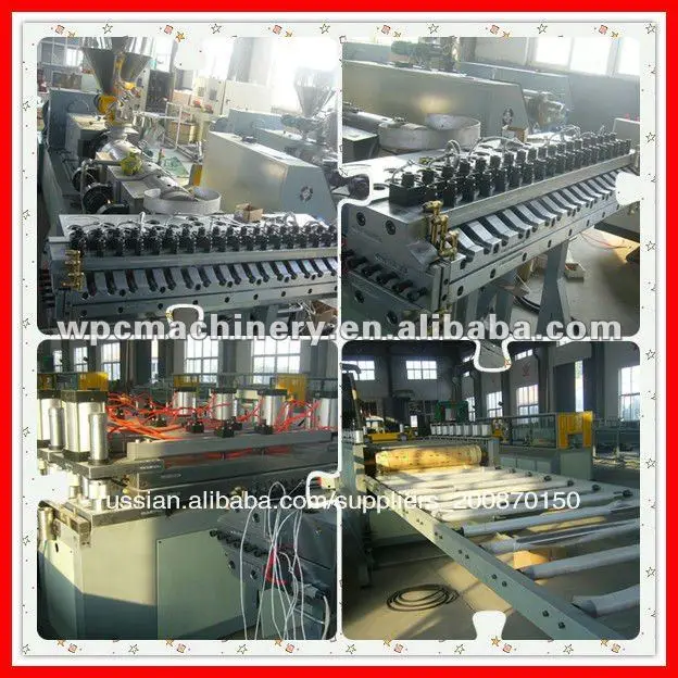 пвх wpc строительства templete производственной линии
