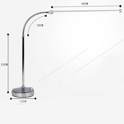 NAILTALK Soft Luxury Adjustable Hotel Metal Dimmable Nail Office Salon Table Modern Desk Lamp