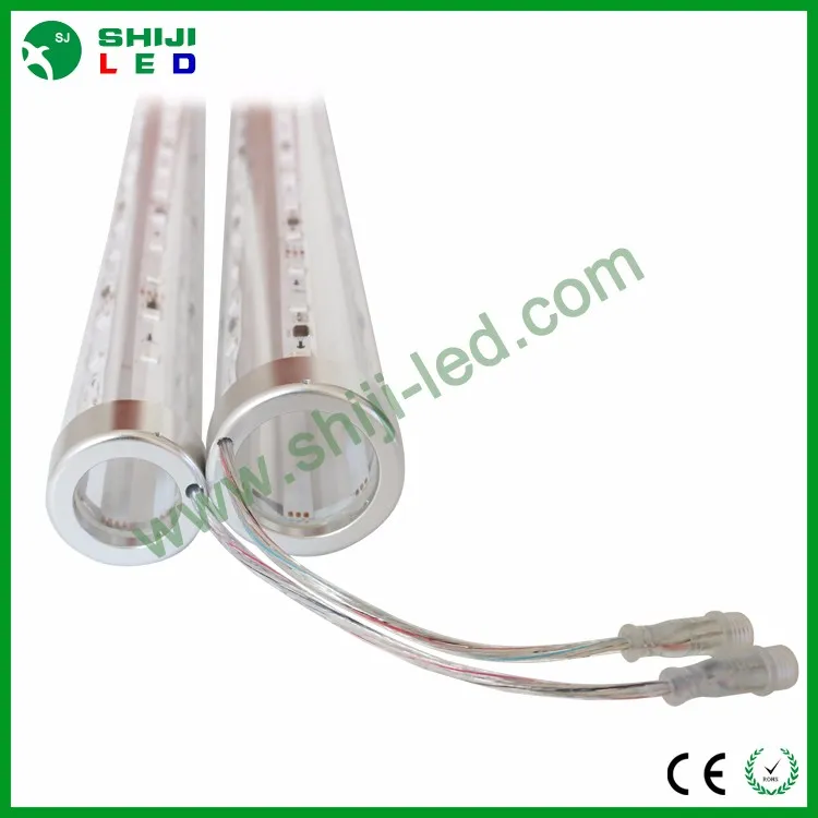 Programmable rgb led pixel light bar 1903 for bumper car 360 degree lighting tube dc12v 5v