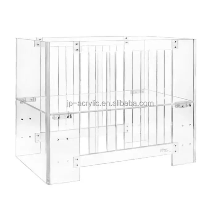 2017 best product acrylic kids crib bed made in china
