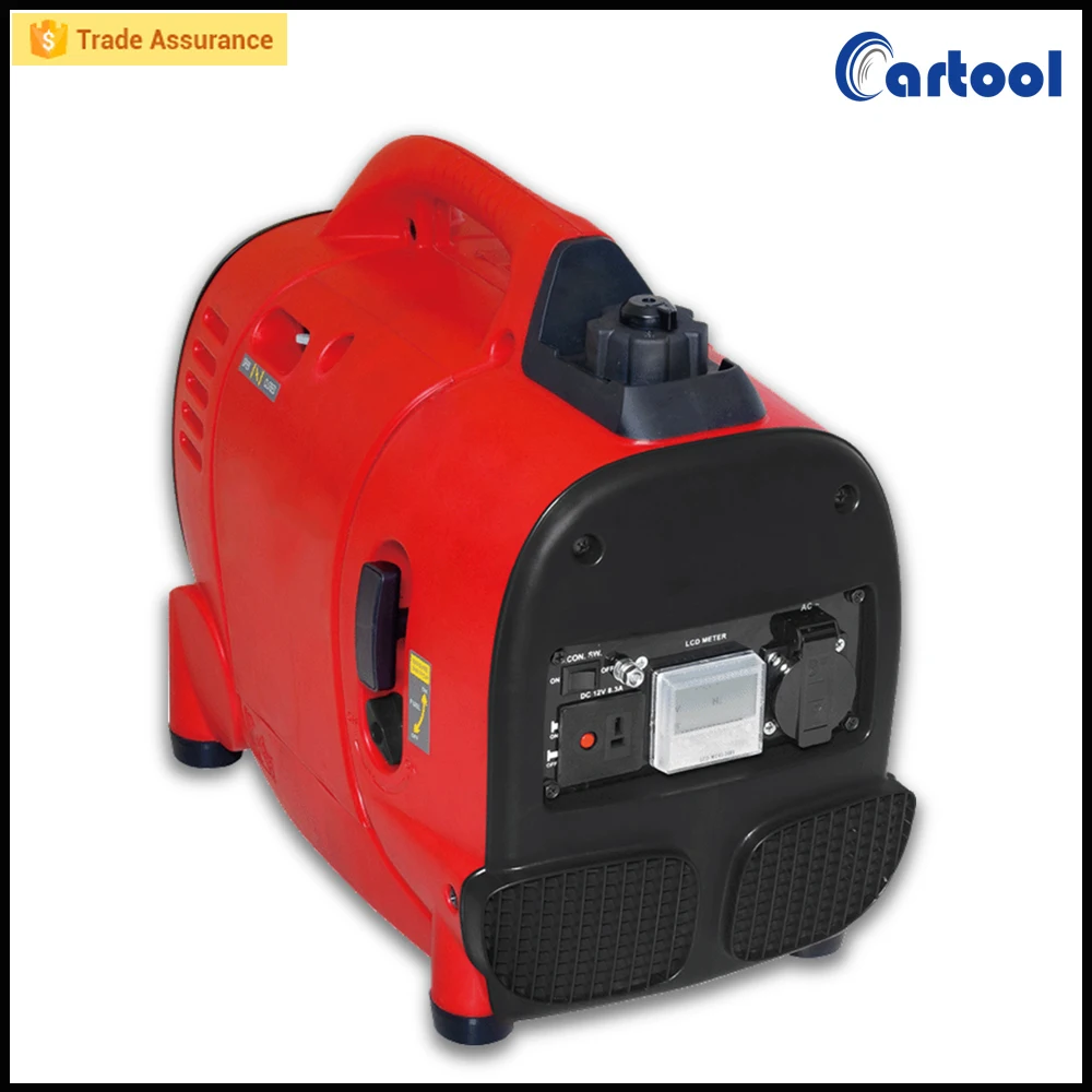 1.0 KW gasoline portable silent single phase AC Out put type alternator generator 110v 230v