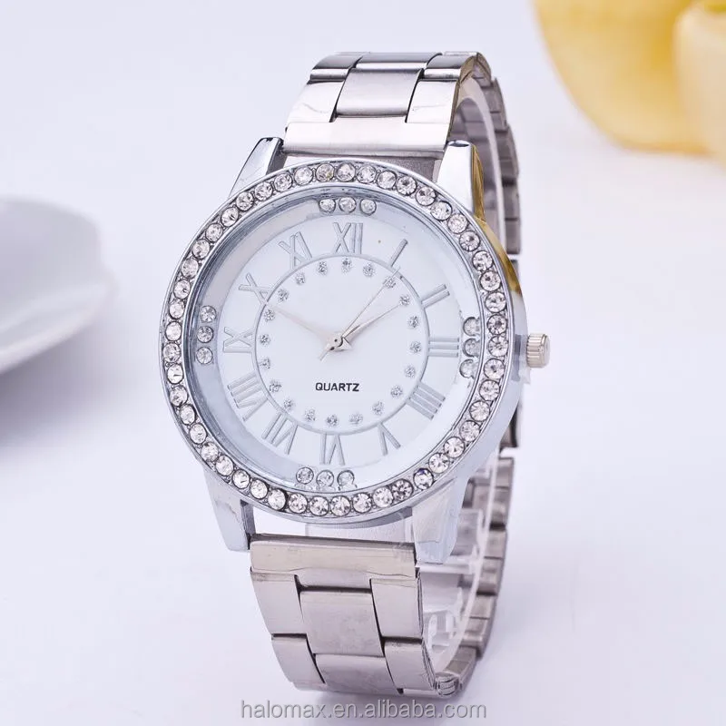 
Luxury Classic Vintage Gold Ladies Watch top brand Fashion Female Crystal Casual Watch Analog Stainless Steel New Quartz watch 