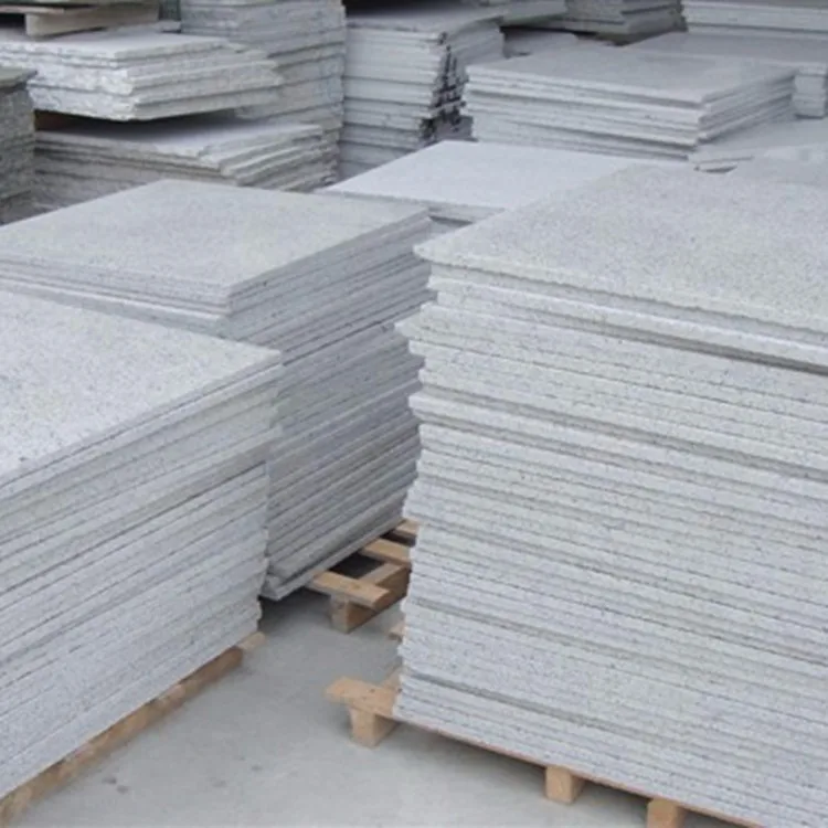 High quality cheap G601 white granite paving stone