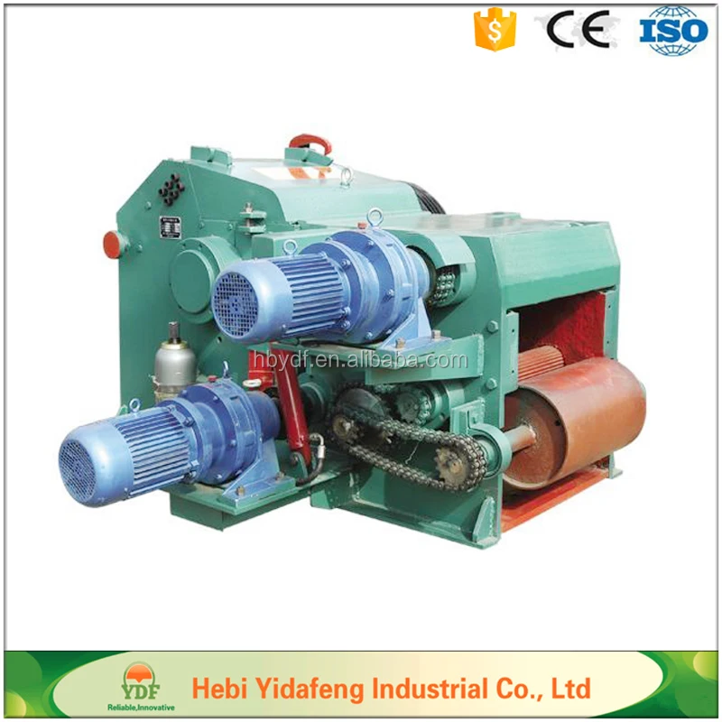 
process waste empty fruits bunch machine oil palm EFB chipper shredder 