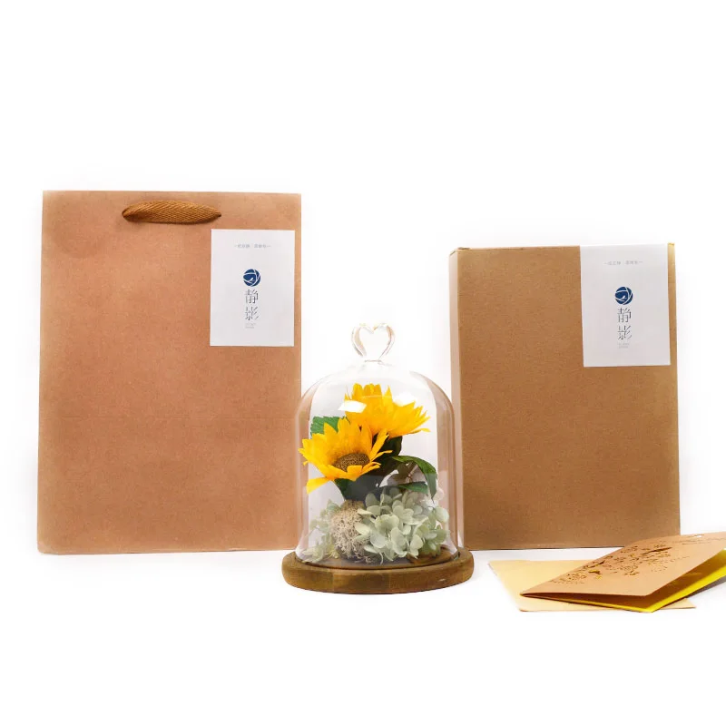 
Handmade Upscale Immortal Sunflower Paper Crafts Gifts For Parents And Teachers 