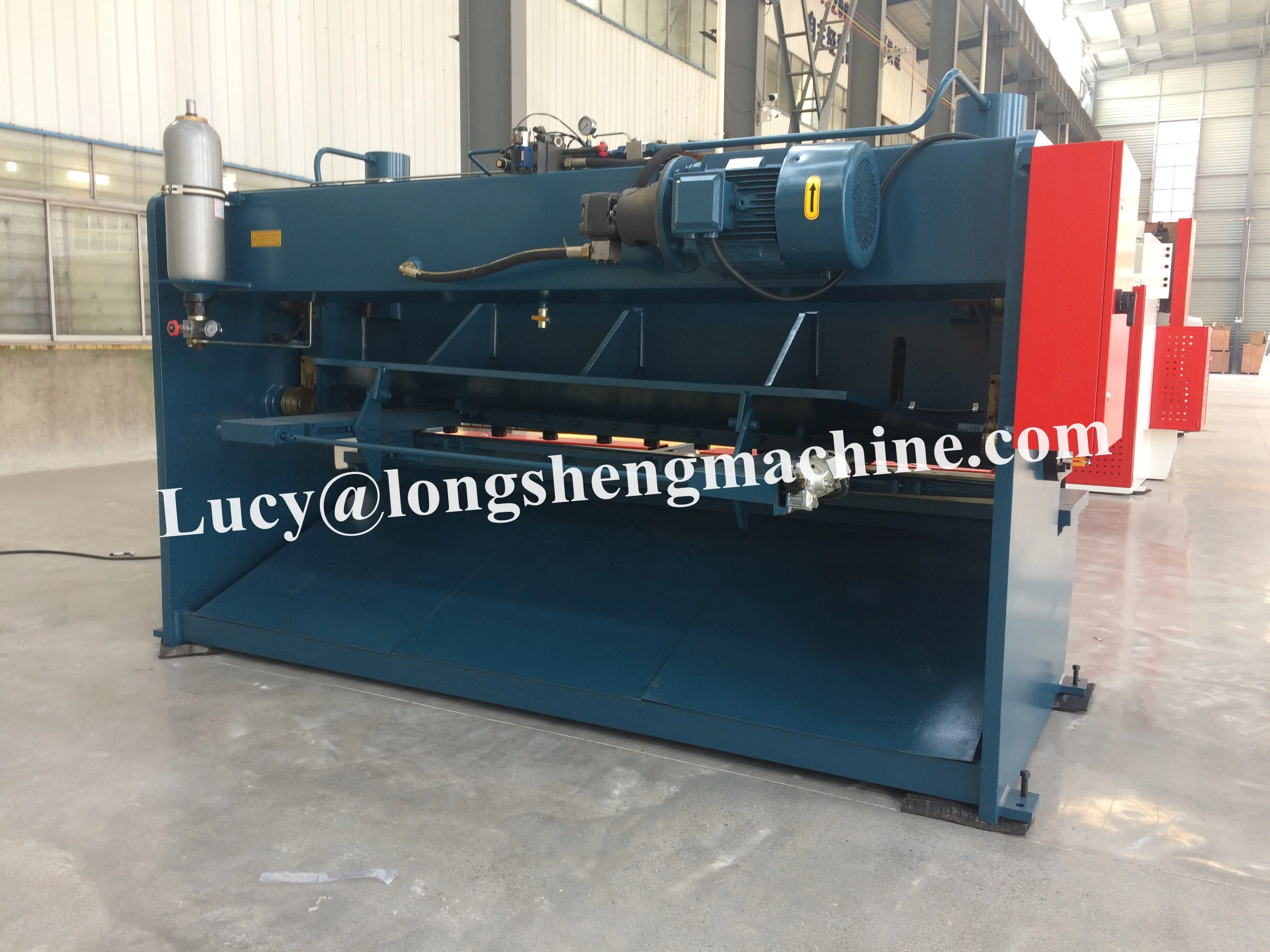 CE &ISO China factory types aluminum steel sheet metal plate hydraulic shearing machine hand guillotine shear